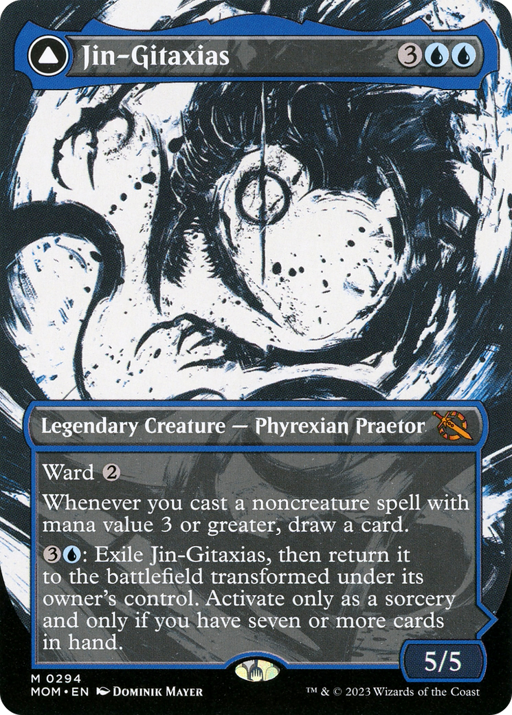 Image of Jin-Gitaxias // The Great Synthesis (Showcase Planar Booster Fun) [March of the Machine]