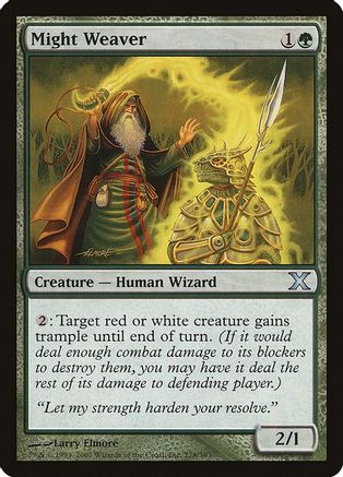 Image of Might Weaver (10E-278) - 10th Edition Foil