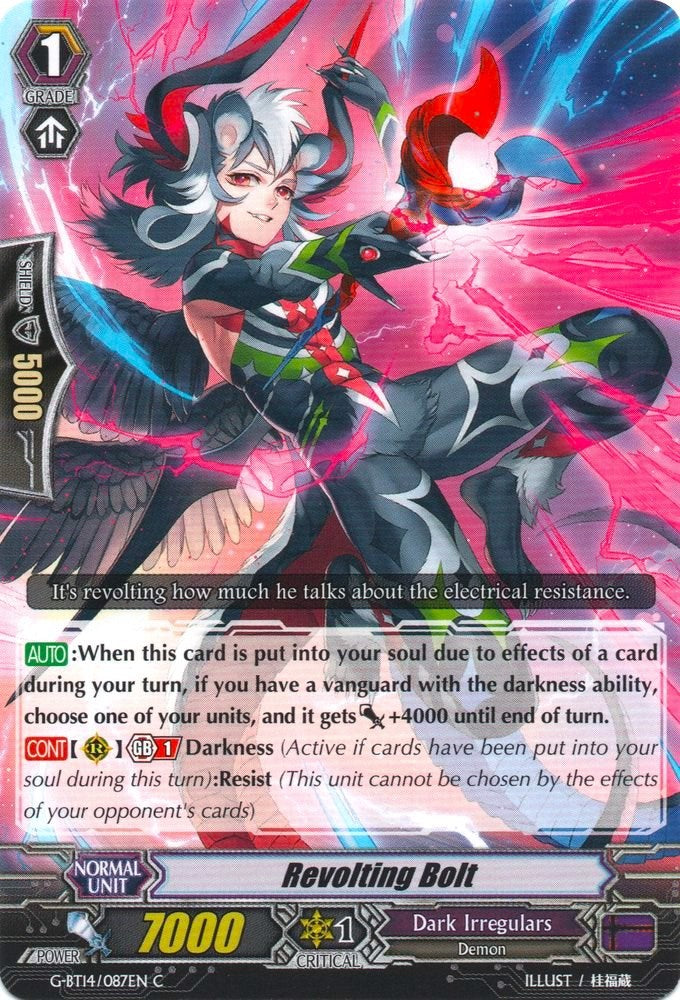 Image of Revolting Bolt (G-BT14/087EN) [Divine Dragon Apocrypha]
