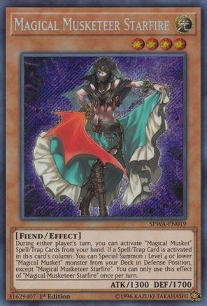 Image of Magical Musketeer Starfire [SPWA-EN019] Secret Rare
