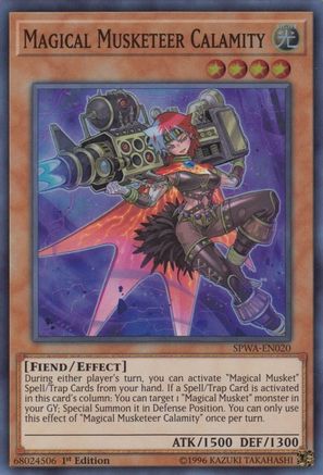 Image of Magical Musketeer Calamity [SPWA-EN020] Super Rare