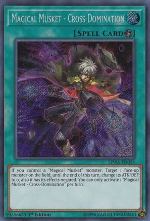 Image of Magical Musket - Cross-Domination [SPWA-EN024] Secret Rare