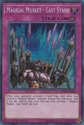 Image of Magical Musket - Last Stand [SPWA-EN028] Secret Rare