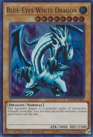 Image of Blue-Eyes White Dragon [KACB-EN001] Ultra Rare