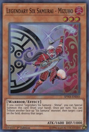 Image of Legendary Six Samurai - Mizuho [SPWA-EN045] Super Rare