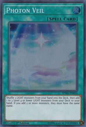 Image of Photon Veil [SPWA-EN050] Super Rare