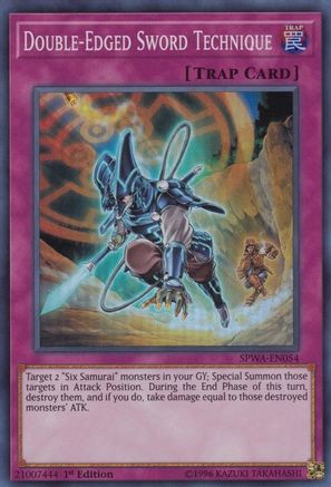 Image of Double-Edged Sword Technique [SPWA-EN054] Super Rare
