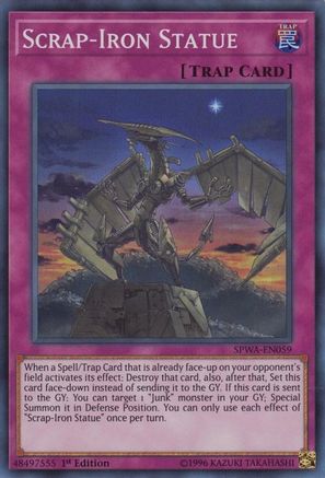 Image of Scrap-Iron Statue [SPWA-EN059] Super Rare