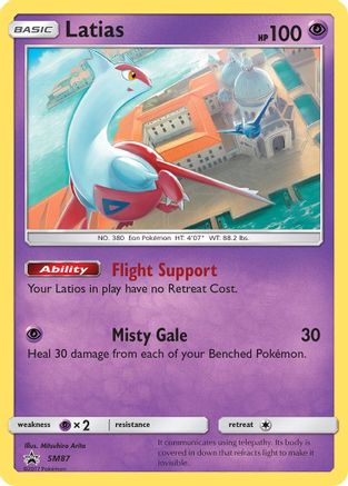 Image of Latias (SM87) [Sun & Moon: Black Star Promos]