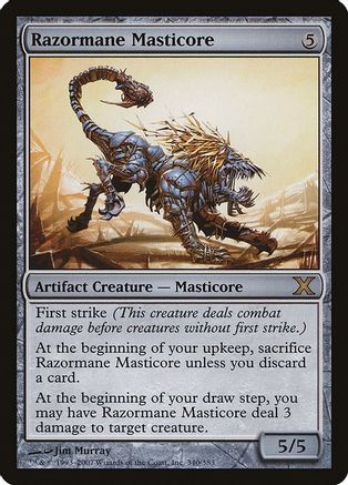 Image of Razormane Masticore (10E-340) - 10th Edition