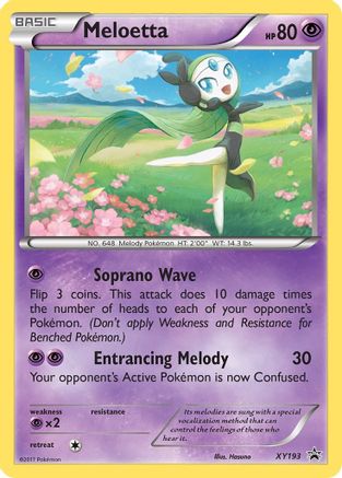 Image of Meloetta (XY193) [XY: Black Star Promos]