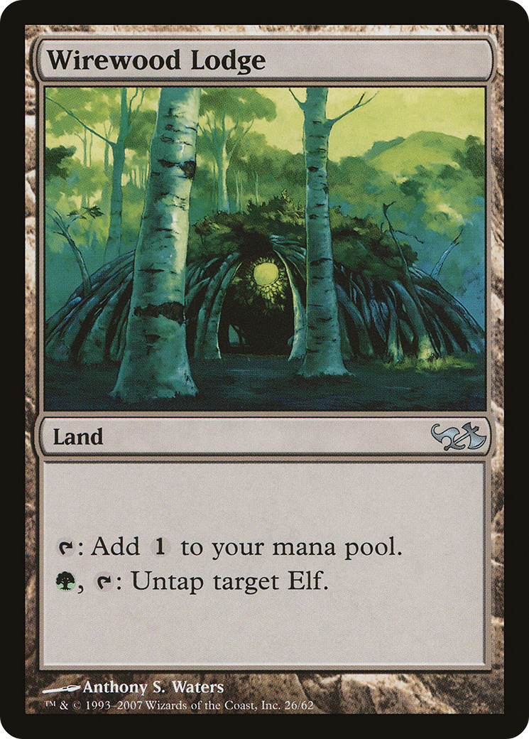 Image of Wirewood Lodge [Duel Decks: Elves vs. Goblins]