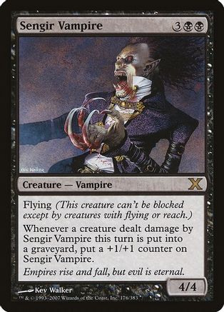 Image of Sengir Vampire (10E-176) - 10th Edition