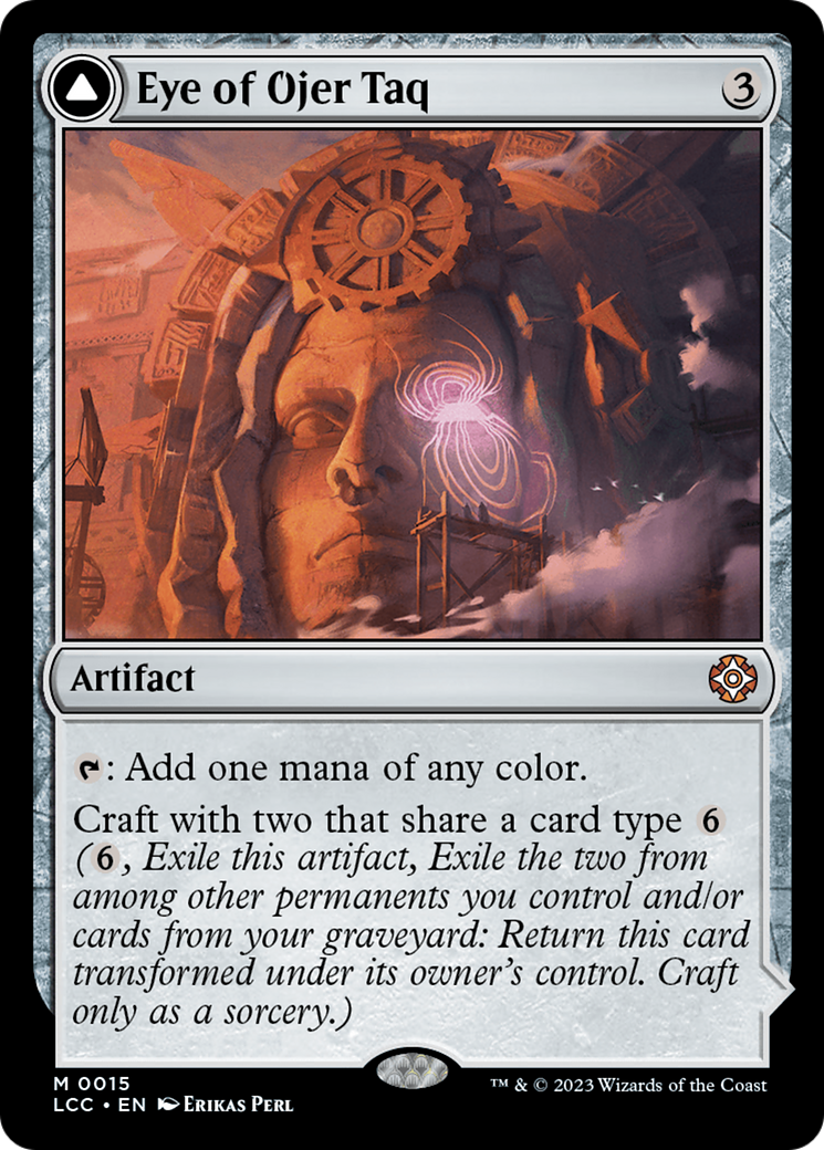 Image of Eye of Ojer Taq // Apex Observatory [The Lost Caverns of Ixalan Commander]