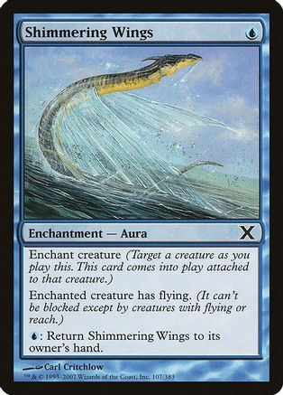 Image of Shimmering Wings (10E-107) - 10th Edition Foil