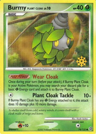 Image of Burmy Plant Cloak (78/132) [Countdown Calendar Promos]