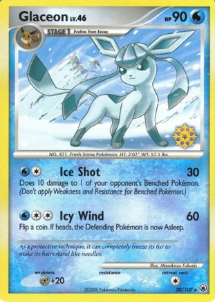 Image of Glaceon (20/100) [Countdown Calendar Promos]