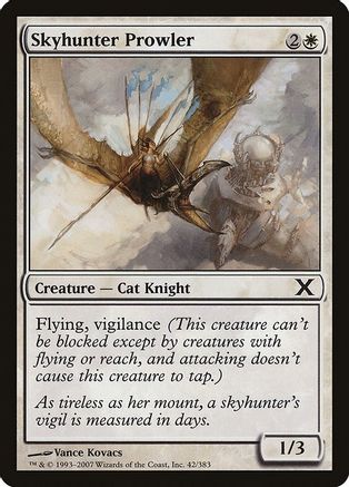 Image of Skyhunter Prowler (10E-042) - 10th Edition Foil