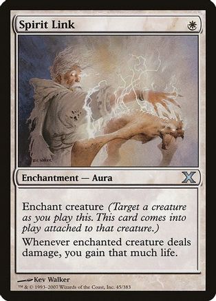 Image of Spirit Link (10E-045) - 10th Edition Foil
