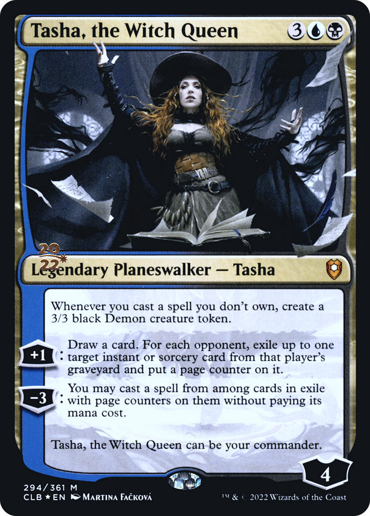 Image of Tasha, the Witch Queen [Commander Legends: Battle for Baldur's Gate Prerelease Promos]