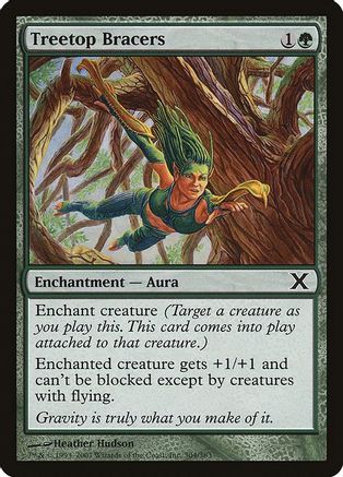 Image of Treetop Bracers (10E-304) - 10th Edition Foil