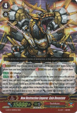 Image of New Destruction Emperor, Gaia Devastate (ULTIMATE STRIDE)