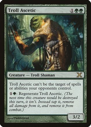 Image of Troll Ascetic (10E-305) - 10th Edition Foil