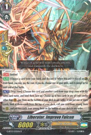 Image of Liberator, Improve Falcon (ULTIMATE STRIDE)