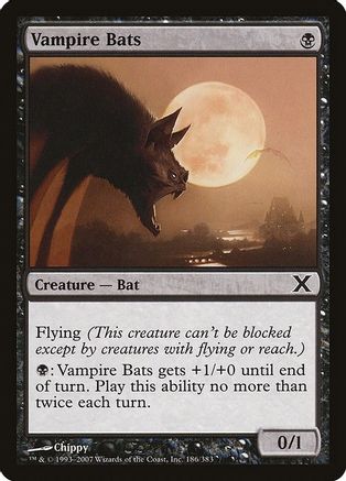 Image of Vampire Bats (10E-186) - 10th Edition Foil