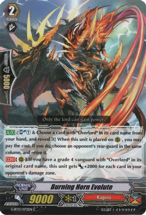 Image of Burning Horn Evolute (ULTIMATE STRIDE)