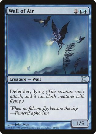 Image of Wall of Air (10E-124) - 10th Edition