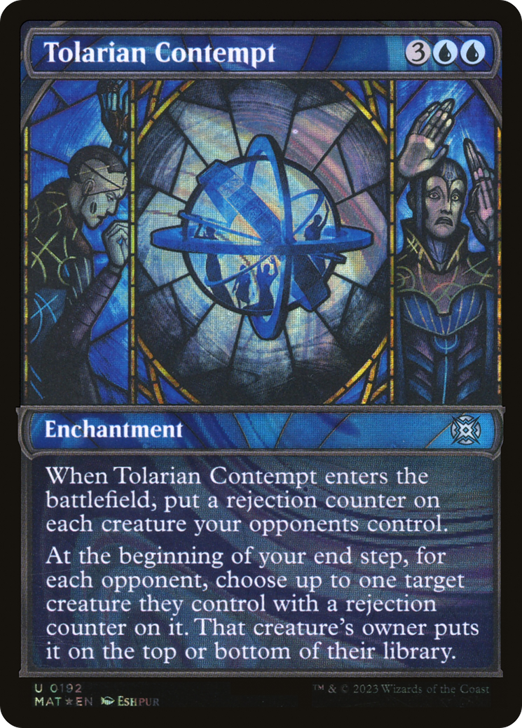 Image of Tolarian Contempt (Showcase Halo Foil) [March of the Machine: The Aftermath]