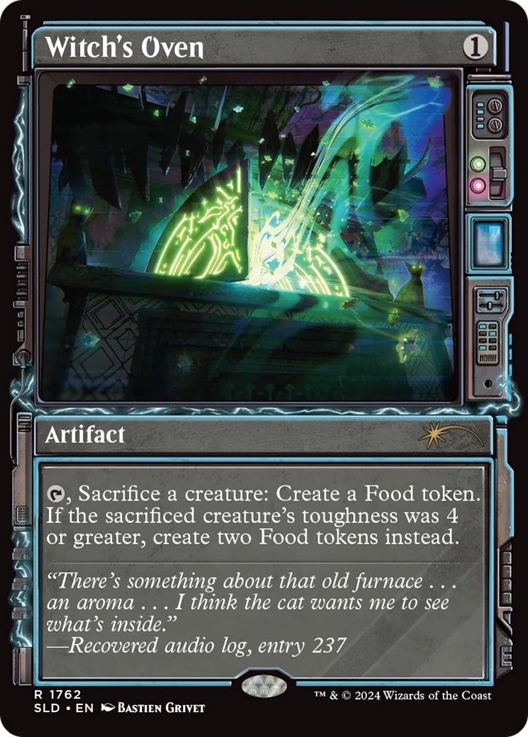 Image of Witch's Oven (SLD-1762) - Secret Lair Drop: (Showcase) Foil