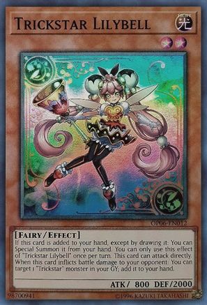 Image of Trickstar Lilybell [OP06-EN012] Super Rare