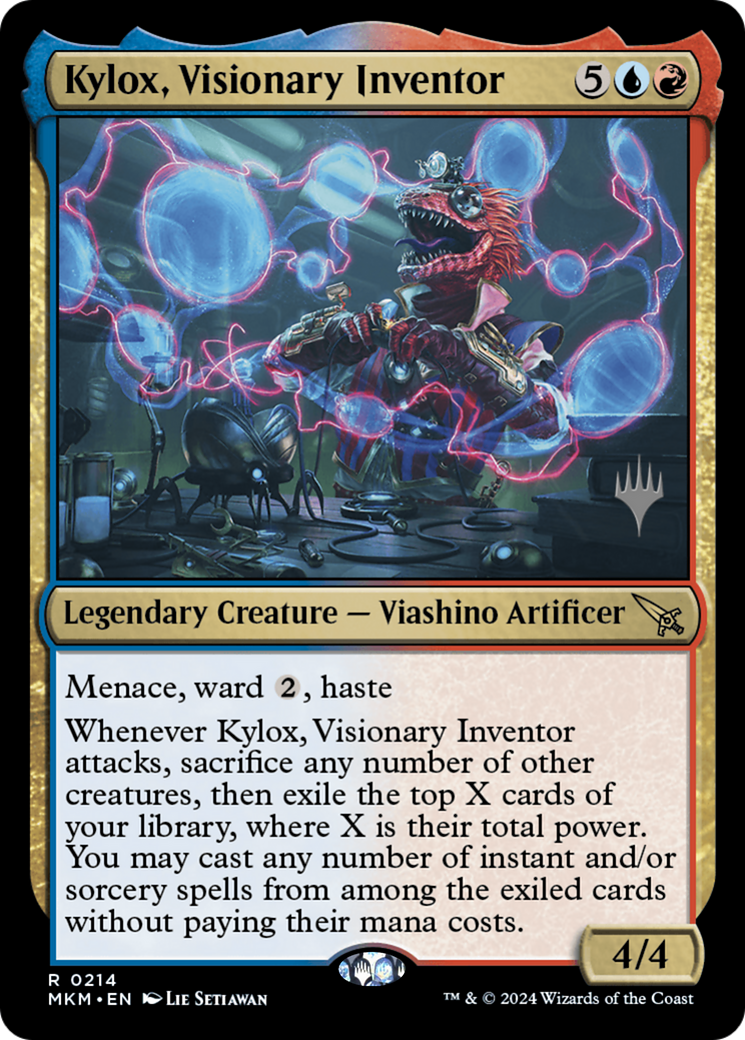 Image of Kylox, Visionary Inventor (Promo Pack) [Murders at Karlov Manor Promos]