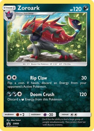Image of Zoroark (SM89) [Sun & Moon: Black Star Promos]