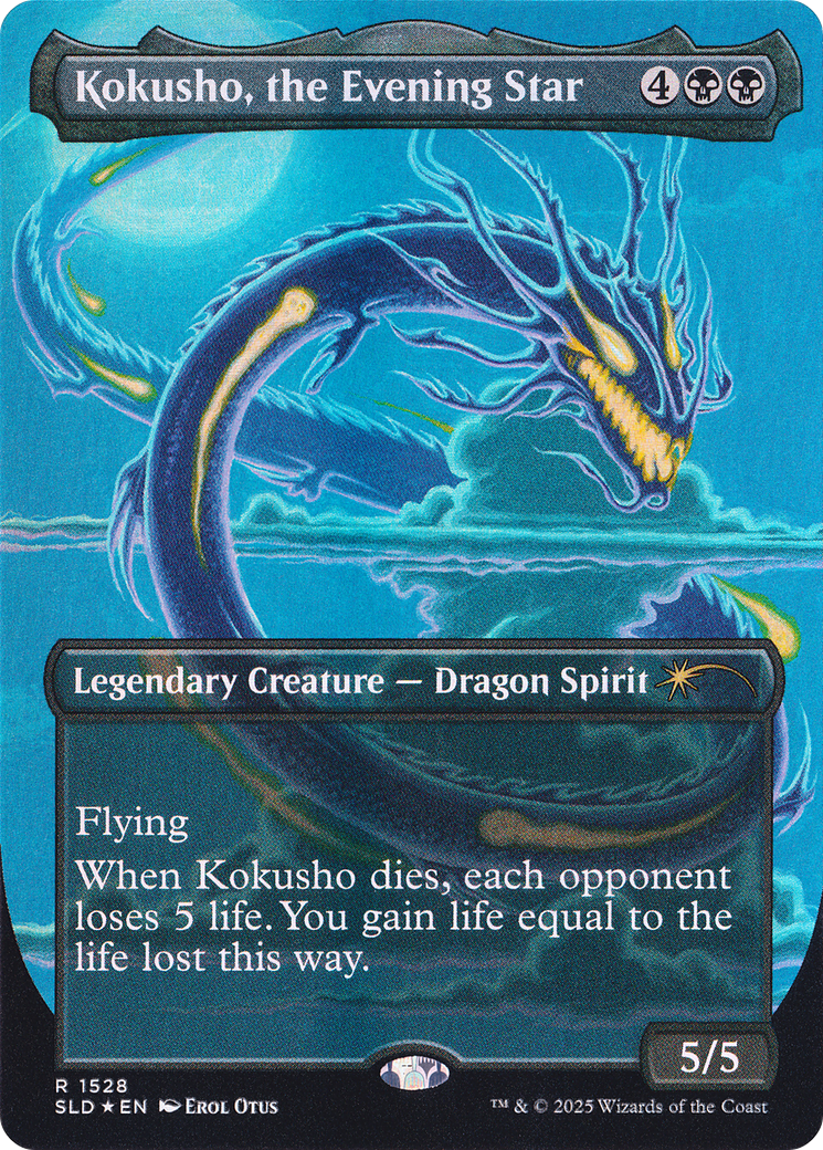 Image of Kokusho, the Evening Star (Rainbow Foil) [Secret Lair Drop Series]