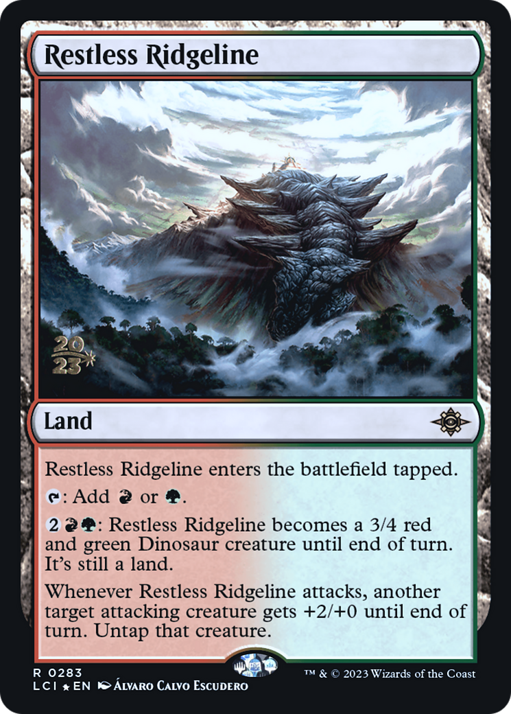 Image of Restless Ridgeline [The Lost Caverns of Ixalan Prerelease Cards]