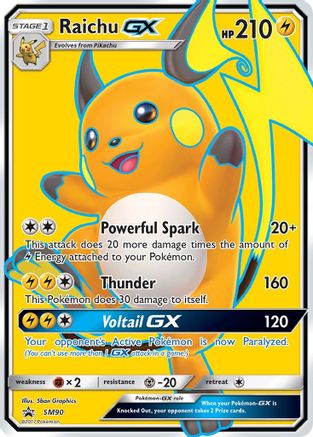 Image of Raichu GX (SM90) [Sun & Moon: Black Star Promos]