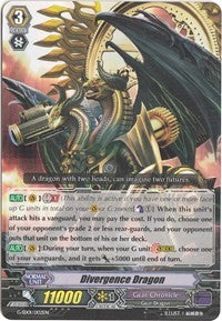 Image of Divergence Dragon (Foil) (G-SD01/002EN) [G-Start Deck 1: Odyssey of the Interspatial Dragon]