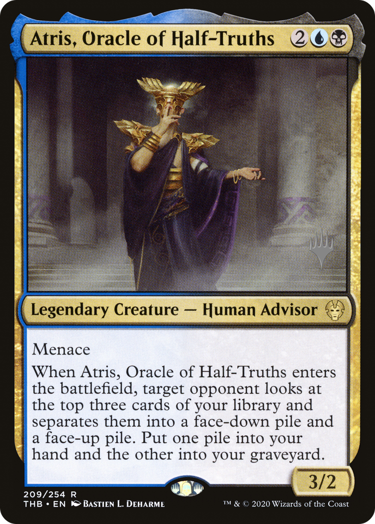 Image of Atris, Oracle of Half-Truths (Promo Pack) [Theros Beyond Death Promos]