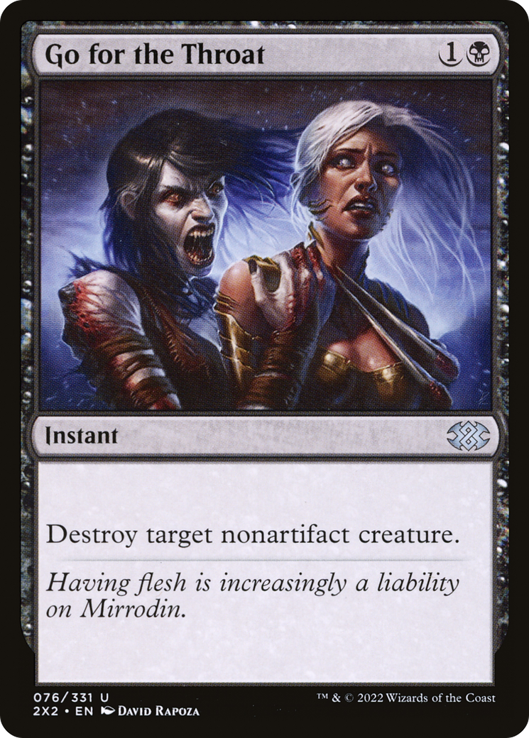 Image of Go for the Throat [Double Masters 2022]