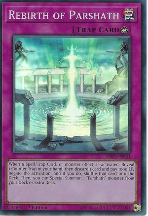 Image of Rebirth of Parshath [SR05-EN031] Super Rare