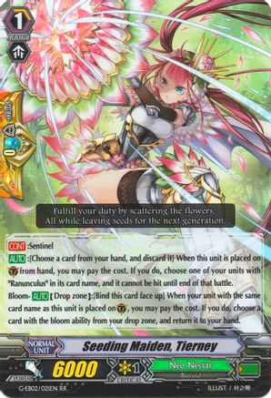 Seeding Maiden, Tierney (G-EB02: THE AWAKENING ZOO)