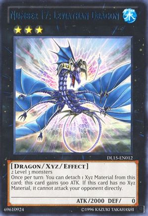 Image of Number 17: Leviathan Dragon (Blue) [DL15-EN012] Rare