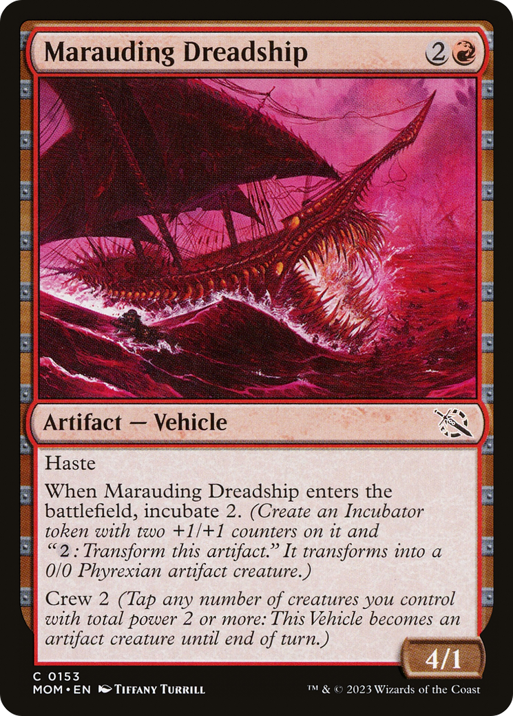 Image of Marauding Dreadship [March of the Machine]