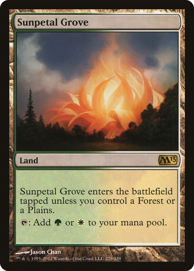 Image of Sunpetal Grove [Magic 2013]
