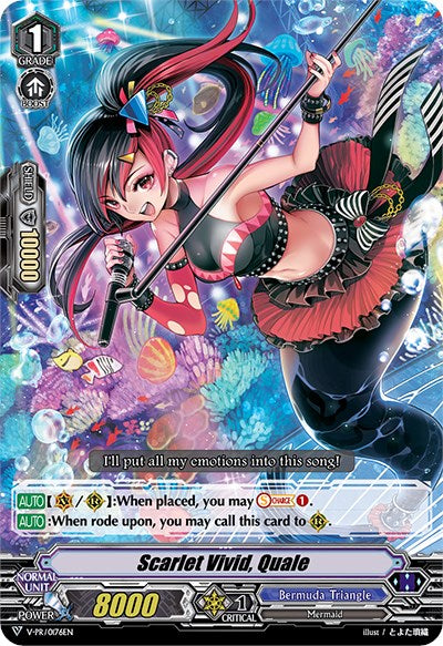Image of Scarlet Vivid, Quale (V-PR/0176EN) [V Promo Cards]
