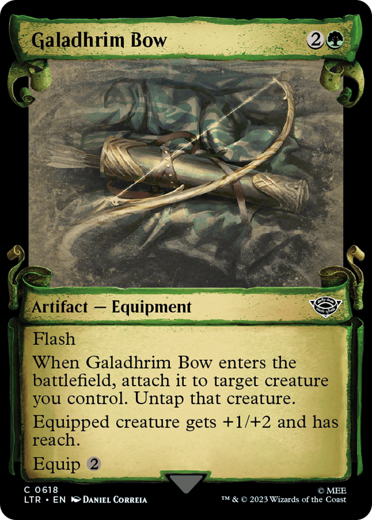 Image of Galadhrim Bow [The Lord of the Rings: Tales of Middle-Earth Showcase Scrolls]