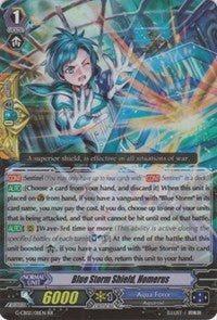 Blue Storm Shield, Homerus (G-CB02/011EN) [Commander of the Incessant Waves]